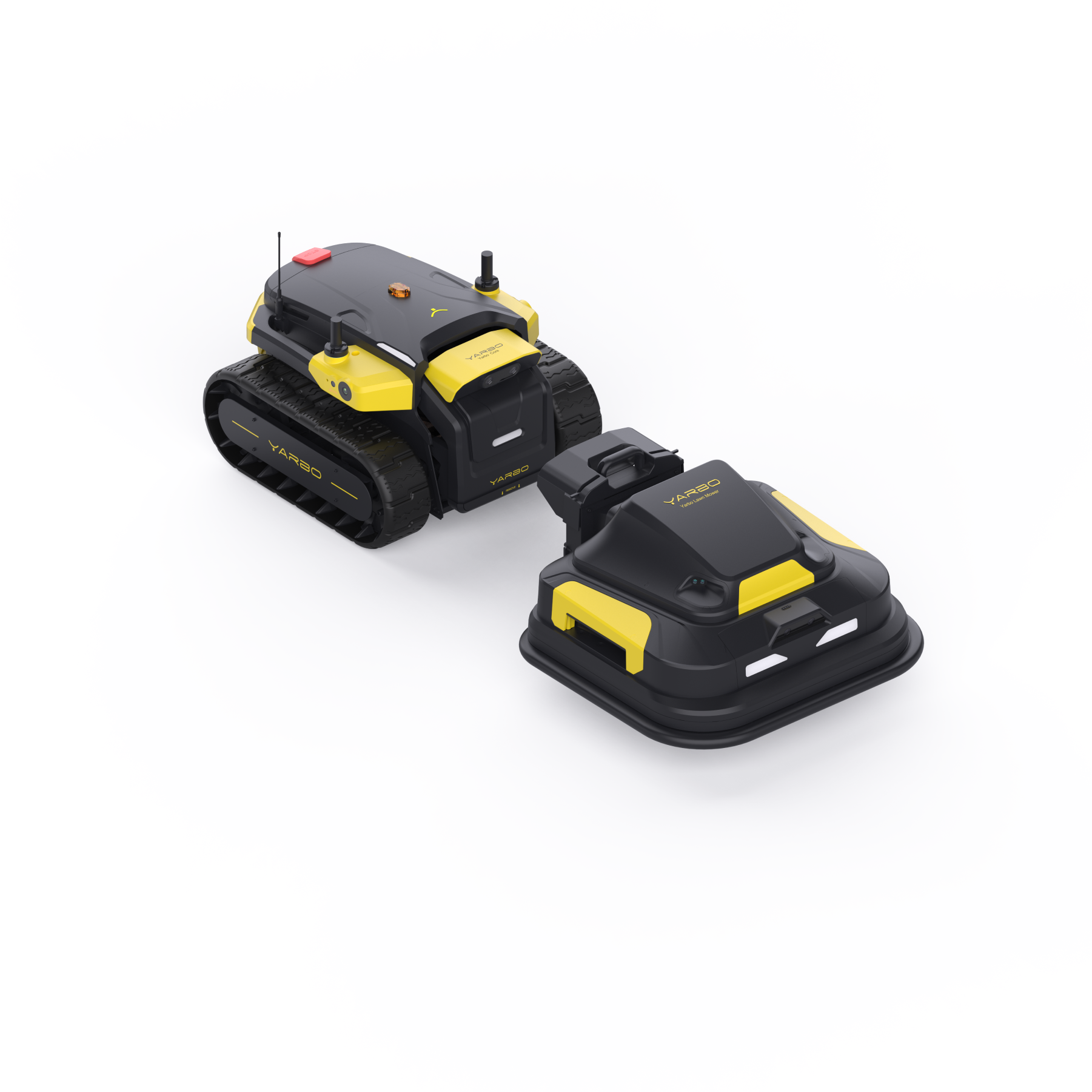 Yarbo Lawn Mower Pro on a large lawn