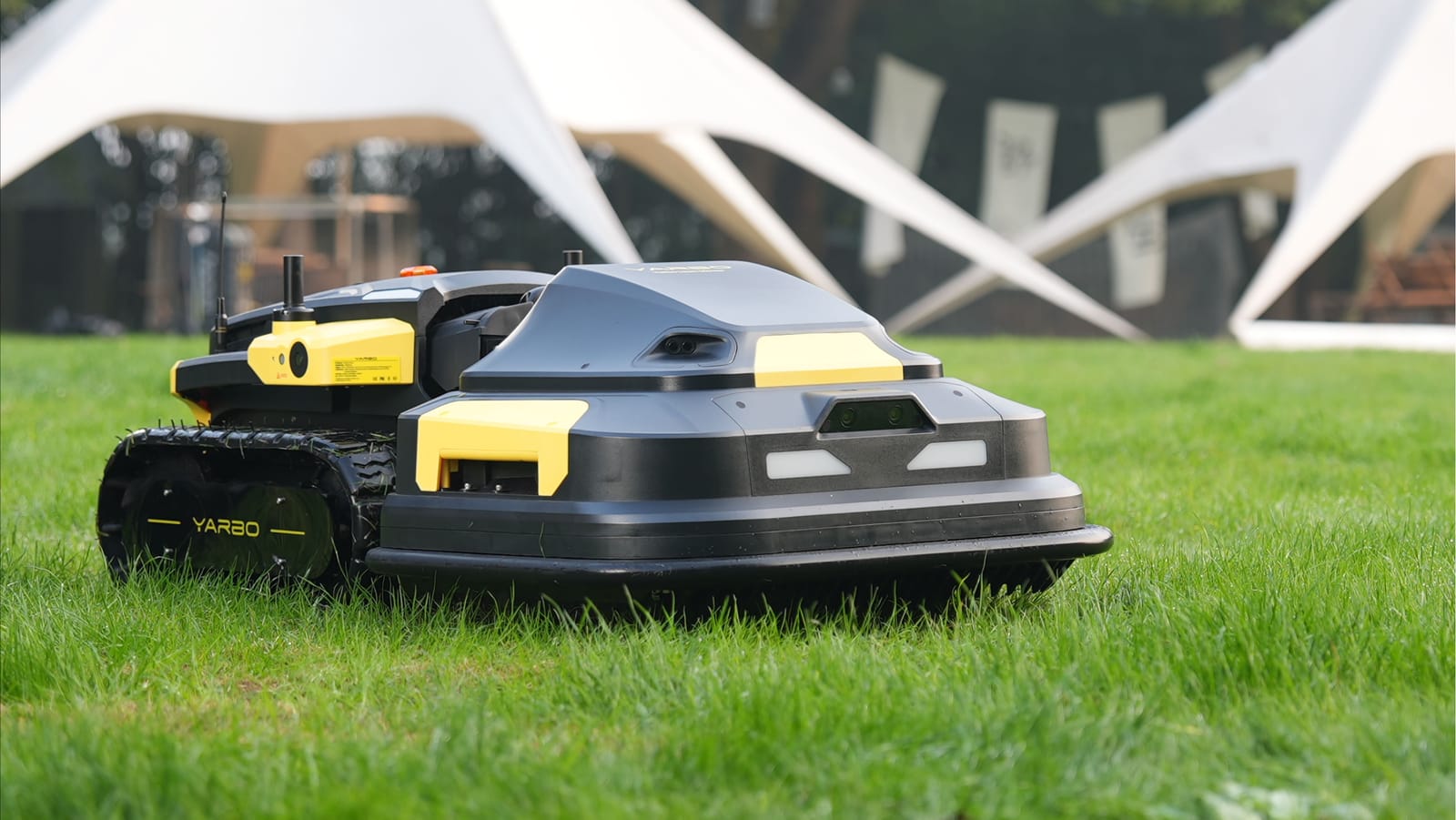 Yarbo Lawn Mower Pro in use